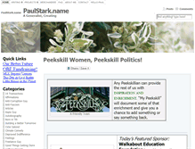 Tablet Screenshot of paulstark.name